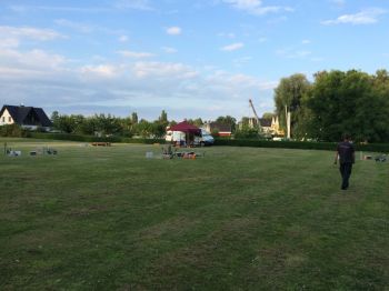 Sicherheitsabstand beim Feuerwerk