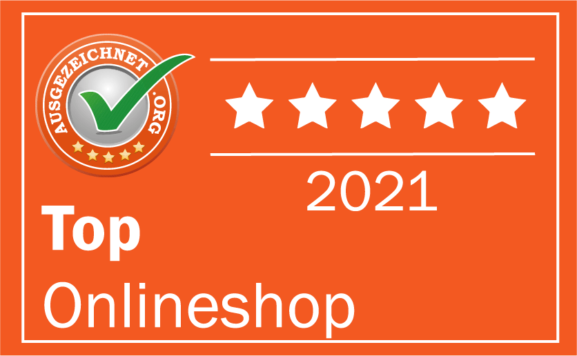 Badge Top Onlineshop 2021